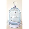 SHAMWA Large Bird cage with 2 Food Container, 2 wood Stick size Suitable for Small and medium parrots such conure Parakeet,Budgerigar Fischer Lovebird cockatiel Canary Gold Finch.