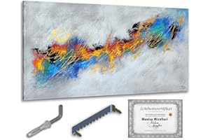 EXCLUSIVE-GALLERY Monica Mirafiori I 140x70 cm I Quadro Dipinto a Mano I Pittura Acrilica I Arte Moderna I Quadri Moderni