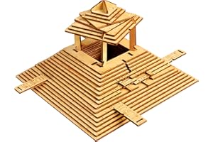 ESC WELT Quest Pyramide - Escape Room Spiel - Geschenke für Männer und Frauen - Holzpuzzle Erwachsene - 3D Puzzle Box Spiele aus Holz für Erwachsene - Geschenkbox Knobelspiel - Spiel Geschenke