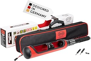 HEYNER® Lenkradsperre Auto Wegfahrsperre Diebstahlschutz mit Zahlenschloss, Baseballschläger Rot Schwarz