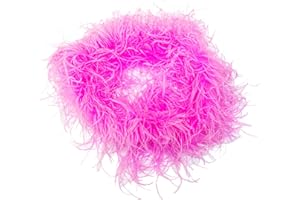 Pescaplanet Boa 4 Capi di Piume di Struzzo e Marabu NATURALI morbidissimo disponibile in Vari colori Lunghezza 2 Metri