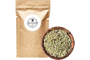 ‎SIVIFOOD SPIRIT - OF - ORIENT SIVIFOOD Pistazienkerne grob gehackt 250g - gehackte Pistazien grün naturbelassen ungesalzen unbehandelt zum Backen in Premium Qualität natürlich vegan Topping für Baklava Kuchen Eis Dubai-Schokolade