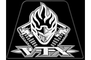HOMRY Masterpatch Hon VTX Helmet XL Patch 1300 1800 Intended for Honda VTX Bikers Chopper Motorbike Motobike Motorcycle Aufnäher parche Bordado brodé patche écusson Toppa ricamata