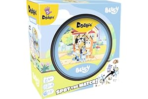 Asmodee | Dobble Bluey | Kids Card Game | Ages 4+ | 2-8 Players | 15 Minutes Playing Time