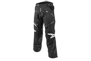 O'NEAL | Pantalon | Moto Enduro | matériau extérieur Hydrofuge, Poches de Protection sur Les Hanches | Taille réglable | Pantalon Baja | Adulte | Noir/Blanc | Taille