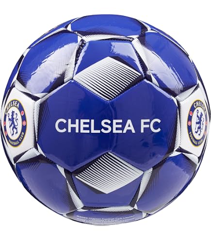 Chelsea FC Phantom Soccer Ball Size 5 - Black/Gold Faux Leather Chelsea FC Phantom Soccer Ball Size 5 - Black/Gold Faux Leather