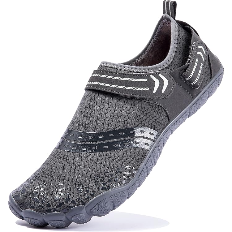 SAGUARO Unisex blotevoetenschoenen outdoor blotevoetenschoenen antislip fitnessschoenen maat 36-48, bruin, 41 EU