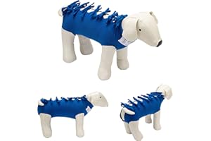 BENDANA Body Post-opératoire pour Chiens et Chats protégeant blessures et Bandages, il garantit hygiène, propreté et liberté de mouvements. Modèle 001 - Abdomen et Thorax Ajusté (XS)