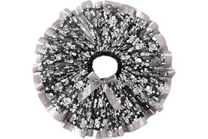 Yealoo Falda Tutu Halloween para Niñas Vestido de Ballet Disfraz de Arco Iris para Niñas Pequeñas, Disfraz de Danza, Conjunto de Falda Tutú para Niñas