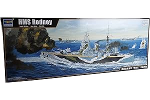 TRUMPETER Trompetista 1/200 HMS Rodney Nelson Clase Acorazado # 03709 - Kit Modelo plástico