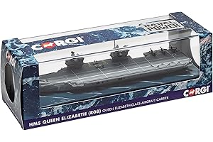 CORGI HMS Queen Elizabeth (R08), Queen Elizabeth-class portaerei. automobili