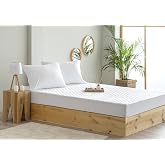Todocama Quilted Mattress Protector Anti-Dust Mite with Breathable and Waterproof Membrane and Sanitary Treatment (Bed 80 x 1