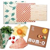 MUMO 3 Wax Coated Food Storage Fabric Mixed Set