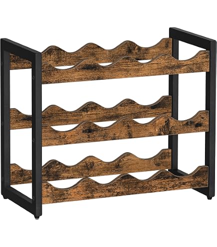 Casier à Vin VidaXL 30 Bouteilles - Bois De Pin Massif Noir Pour Cave Ou Cuisine