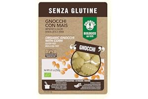Probios Gnocchi al Mais - Gnocchi senza glutine Biologici - Miscela Mais & Patate Non OGM - 250 g