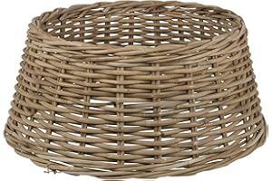 URBNLIVING Large Christmas Tree Wicker Skirts Natural Bamboo (Natural Bamboo)