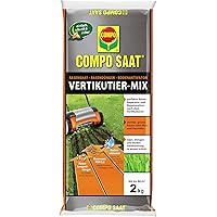 COMPO SAAT Vertikutier-Mix, Rasensamen, Rasendünger und Bodenaktivator, 2 kg, 66 m²
