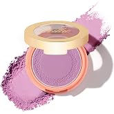 Oulac Purple Lavender Powder Blush, Long Lasting Blush for Cheeks, Wear Resistant and Transfer, Vegan and Cruelty Free, N20 B