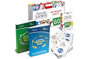 THEORY TEST EXPERTS The Highway Code 2025 UK + Know Your Traffic Signs 2025 UK + 128 Road Signs Flash Cards 2025 UK - Driving Instructor Approved - Driving Test Gifts For Teenage Boys & Girls 16-18 Years