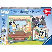 Trefl Bluey Puzzle 60 Teile – Bunt, Kinderleicht, Mit Den TV-Helden, Fördert Konzentration & Macht Spaß Ab 4 Jahren