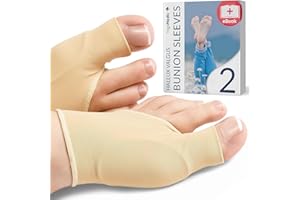 ‎YOGAMEDIC YOGAMEDIC Hallux Valgus Korrektur Socken - Großer Zeh Entlastung - Vorfusspolster für Hammerzeh Korrektur - 1 Paar für Schuhe - Zehenspreizer, Schiene, Zehenkorrektur Damen & Herren - Größe S/M