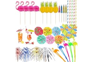 OHLINEA Decorazioni per Cocktail,Ombrelli da Cocktail,Bastoncini per Cocktail,Stuzzicadenti Decorativi per Cocktail,Accessori per Cocktail,per Cocktail,Torte,Frutta e Bevande Decorazioni(C)