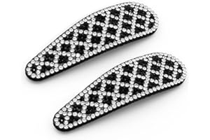 Colours & Beauty Fermaglio Capelli Donna Elegante | Mollette per capelli Donna Strass | Mollette Capelli Donna Eleganti | Fermagli Eleganti | Clip Per Capelli Donna | Mollettine Capelli Donna