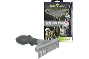 Furminator Grooming Rake Szczotka do Sierści, Szary, 1 Sztuka