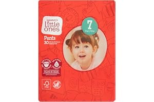 SAINSBURY'S LITTLE ONES Little Ones Size 7 Nappy Pants 30 Pack