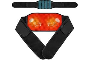 AOOWU Pas podpierający plecy, samonagrzewający się pas biodrowy, terapia polem magnetycznym z 4 metalowymi podpórkami i regulowanymi paskami, oddychający bandaż na plecy dla mężczyzn i kobiet, pas