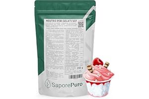 Saporepuro SPEISEEIS STABILISATOR mit Tara - und Guarmehl - 250 GR