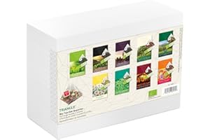 Bio Tee-Set Superior mit 45 Triangle Sachets - Tee Geschenkset/Tee Probierset, 117,5 g