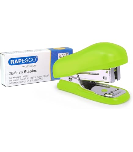 Mini Stapler | Cucitrice Mini Per 12 Fogli Ideale Per Aula,Strumento Legatoria Portatile Per Ufficio Scuola Studio - Compatta Per Viaggi E Attività All'Aperto