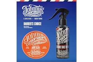 Johnny's Chop Shop Barber's Choice Geschenkset – Haar-Ton & Textur-Salzspray