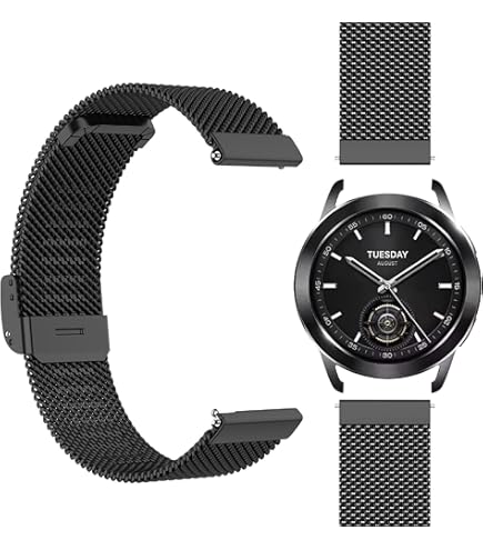 KeeFos 22mm Metal Correa Compatible Con Garmin Venu 4 45mm/Venu 3 45mm