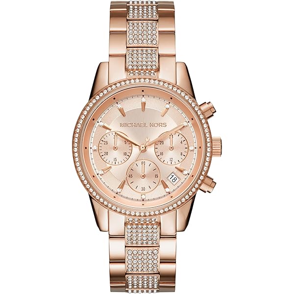 Michael Kors MK3319 BLAKE Swarovski Crystals Pavé GLITZ  display picture 1