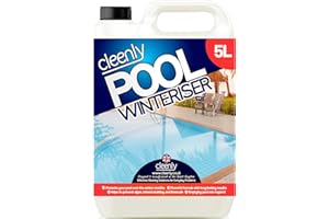 Cleenly Pool Winteriser - Protects Your Pool, Hot Tub or Spa Throughout Winter - Prevents Limescale, Algae & Mineral Staining (5 Litres)