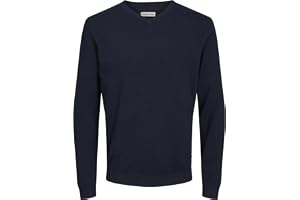 JACK & JONES herr Jjebasic Knit V-neck Noos Pullover-tröja