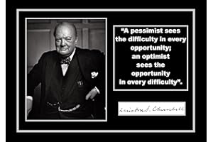 M&HONG STUNNING QUALITY WINSTON CHURCHILL SIGNED/AUTOGRAPHED PHOTO