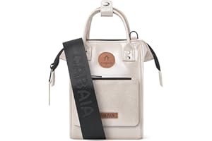 CABAÏA CABAIA Nano Bag – Sac Bandoulière 1,8 L pour Femme et Homme – Tissu Recyclé, Déperlant et Vegan – Design Compact et Pratique