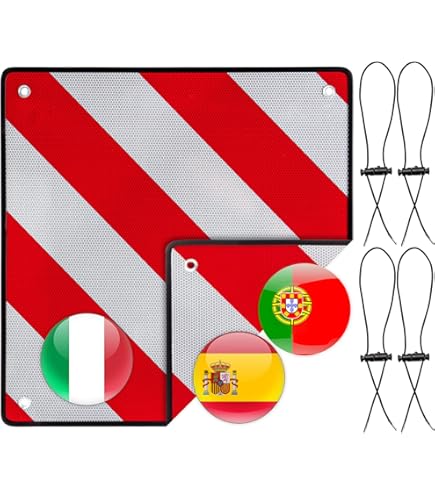 ProPlus Caravan Warntafel 2in1, Italien/Spanien