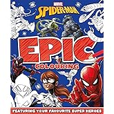Marvel Spider-Man: Epic Colouring