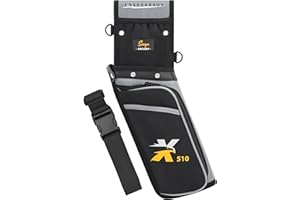 SUNYA X510 Field & Competition Hip Arrow Quiver | 3-Slot Noise-Free Archery Quiver with Sturdy Storage System (42x18cm)