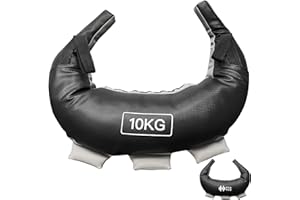 You vs You 5kg - 20kg Bulgarian Power Bag for Weightlifting and Core Fitness | Sand Filled Weight Training Bag for Functional Fitness Exercises | Sturdy for Home Workouts