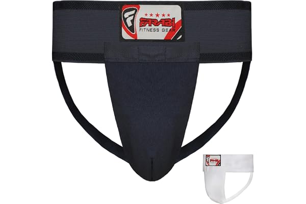 Farabi Sports Coquille Boxe Homme coquilles de Sports de Combat MMA Muay Thai Arts Martiaux Coquille