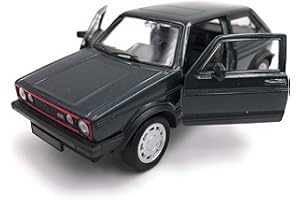 H-CUSTOMS Welly Golf l 1 GTI Model Car Produit sous Licence Auto 1: 34-1: 39 Vert