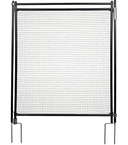 Rete Sicurezza Piccoli Animali Rete Elettrificabile Pet.Net Per Piccoli Animali - Altezza 65 Cm, Lunghezza 12 M, 9 Pali Neri, Colore Verde Recinto Animali