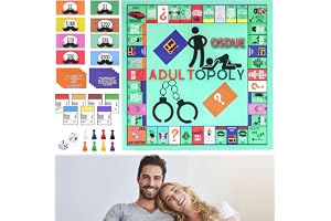 OSDUE Adultopoly brädspel för vuxna par monopol, roligt | Vuxna Monopol Fritidssällskapsspel hemma spel med två spelare