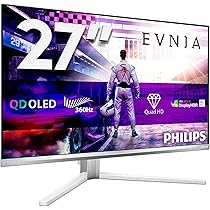 Philips Evnia 27M2N8500-27 Inch Quad HD OLED Gaming Monitor, 360