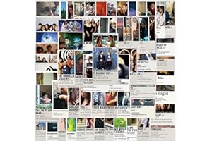 AUCEKO 64 Stück Filmplakate Aufkleber Pack Gemischt Filme Sticker Set wasserdichte Vinyl Sticker für Laptop Kinder Autos Motorrad Fahrrad Skateboard Gepäck Koffer Computer Aufkleber Graffiti Decal